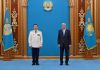 Президент Казахстана вручил госнаграды по случаю Дня защитника Отечества