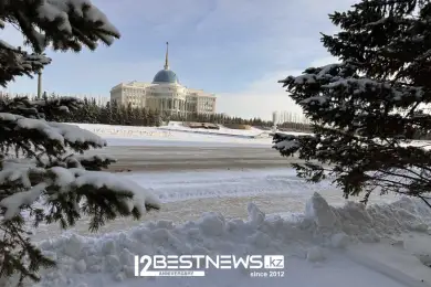 На Казахстан идут морозы до - 35 