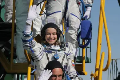 Экипаж корабля «Союз МС-19» c актрисой Пересильд перешел на МКС 