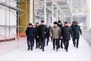 Роман Скляр проверил строительство объектов для Всемирных игр кочевников 