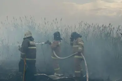 В Астане потушили самый долгий пожар 