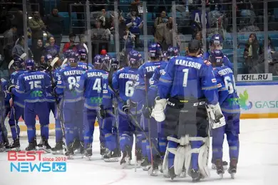 Барыс позволил Амуру отыграться с 0:2 и выиграть в итоге матч 