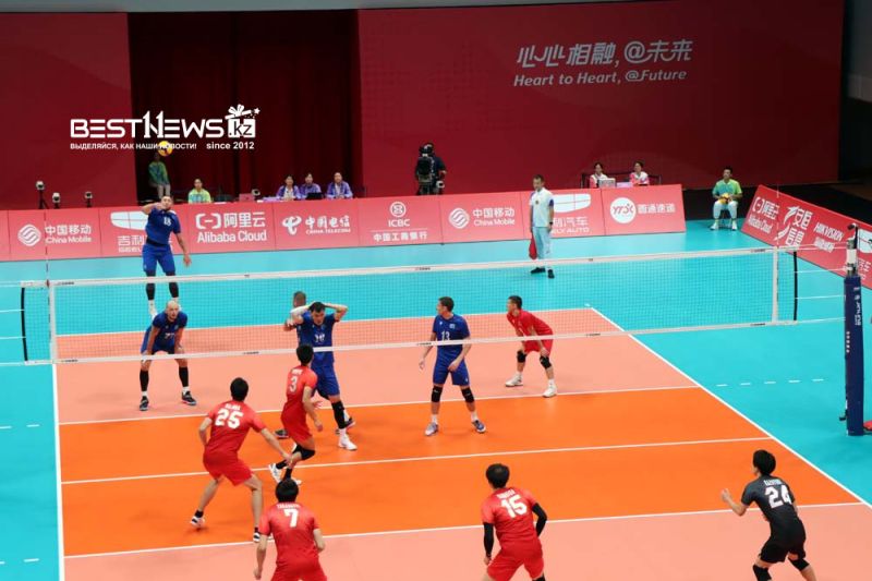 Сборная Казахстана старалась, но не смогла обыграть волейболистов Японии на Азиатских играх