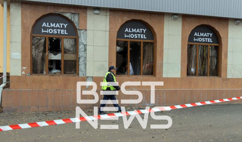 Как выглядит место пожара в Алматы, где погибло 13 человек