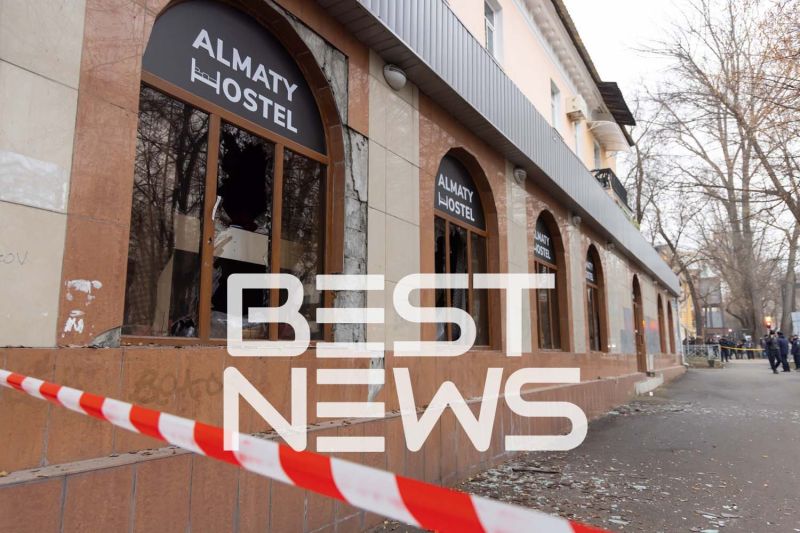 Как выглядит место пожара в Алматы, где погибло 13 человек