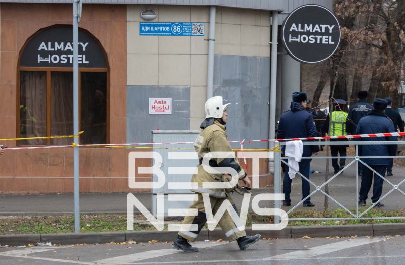 Как выглядит место пожара в Алматы, где погибло 13 человек