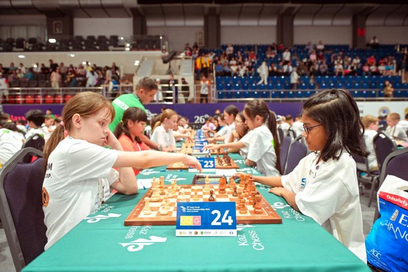 Шахматисты из 34 стран мира установили рекорд в Алматы на ЧА