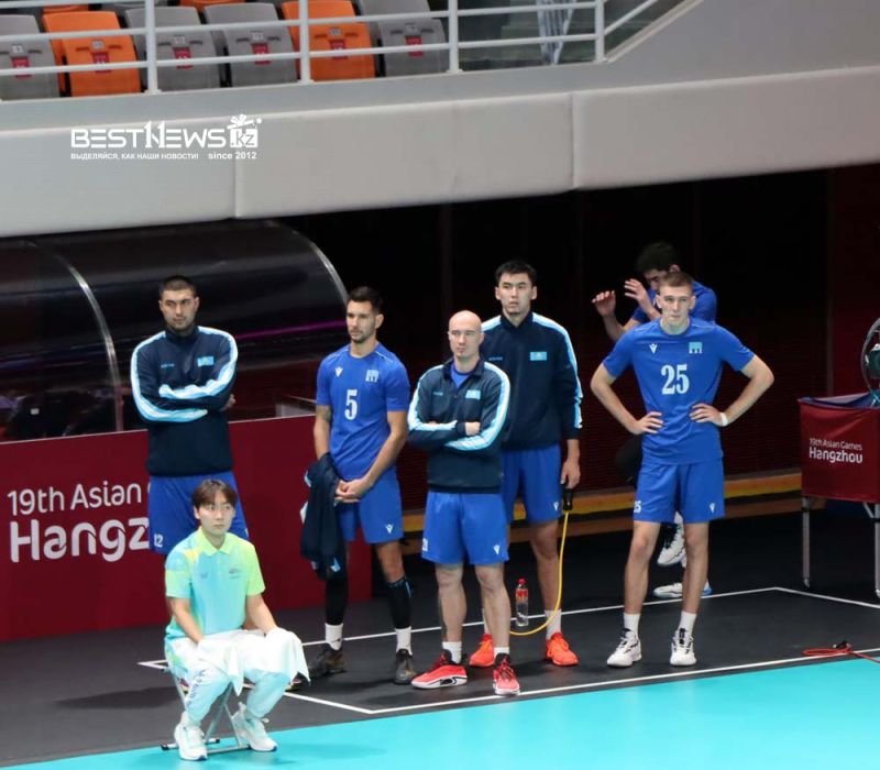 Сборная Казахстана старалась, но не смогла обыграть волейболистов Японии на Азиатских играх