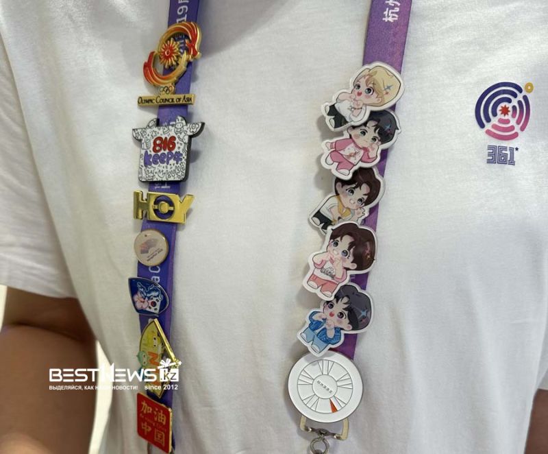 Победа по значкам: как главред Bestnews.kz Жанар Сердалина собрала крутую коллекцию на Азиатских играх