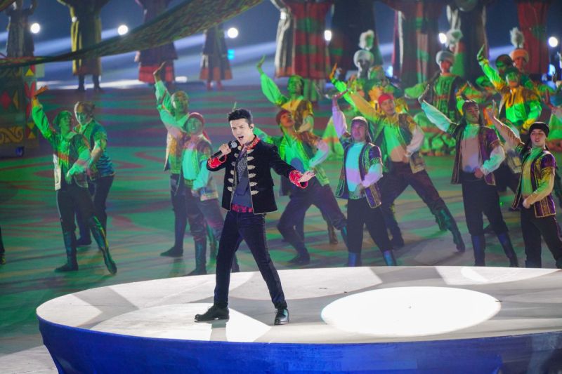 Димаш выступил на открытии Всемирных игр кочевников